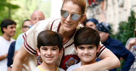 Celine Dion sons today